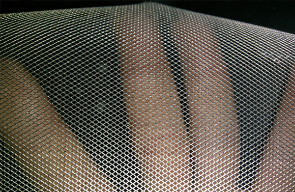 吹风机菱形铁网